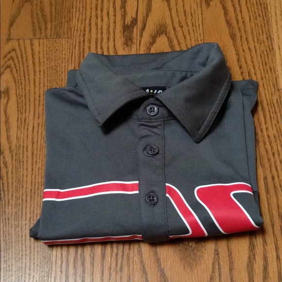 Sligo Men's Grey Golf Polo - Picture 5 of 9